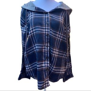 Hem & Thread Hooded Jacket